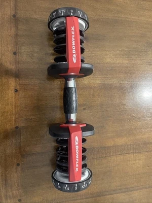 Auténtica mancuerna Bowflex SelectTech Nautilus 552 Serie 2 (mango SOLO FABRICANTE DE EQUIPOS ORIGINALES) Foto 1 de 4