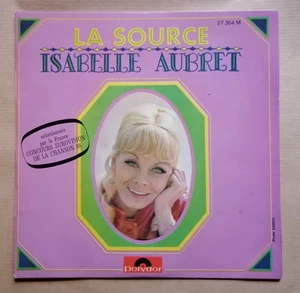 ISABELLE AUBRET: La source 7" EP Selection EUROVISON 1968 Frankreich POLYDOR 27354 - Bild 1 von 2