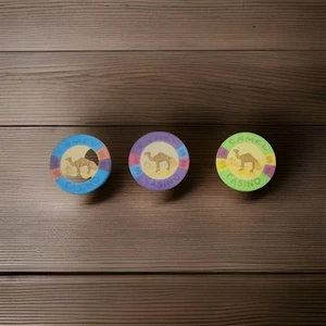 CAMEL CASINO Chip Lotto Joe Vintage Sigarette Promo Las Vegas NV Poker Chip - Foto 1 di 2