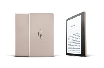 AMAZON KINDLE OASIS 9TH GEN 32GB E READER CHAMPAGNE GOLD NEVER USED - Image 1 of 3