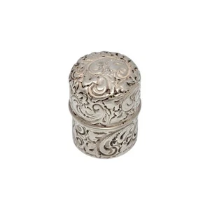 Black Starr & Frost Sterling Silver Thread Holder/Case #21307 - Picture 1 of 10