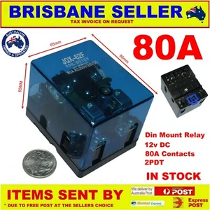 12V DC POWER RELAY HEAVY DUTY 80A SEALED 5 PIN NORMALLY OPEN CLOSED DPDT - Picture 1 of 1