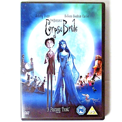 Tim Burton's Corpse Bride (DVD, 2006 Warner Brothers) Johnny Depp - Image 1 of 3