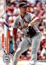 2020 Topps UK Edition #103 Jack Flaherty St. Louis Cardinals (BB2)