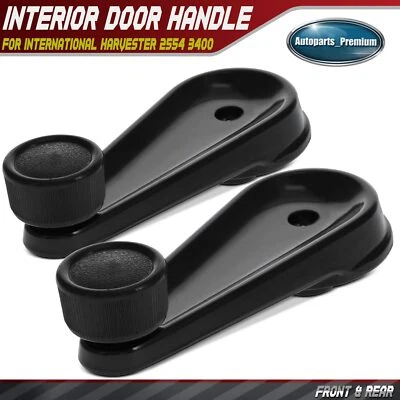 Manija reguladora de ventana izquierda y derecha 2 piezas para International Harvester 2554 3400 Foto 1 de 4