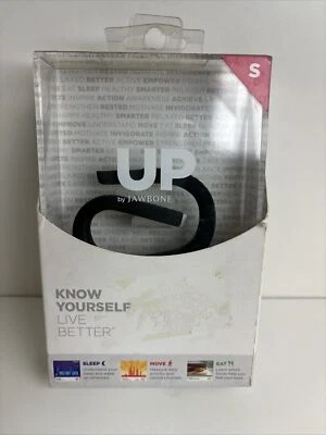 UP By Jawbone Small Fitness Sleep Eat Tracker JBR52A-SM New Sealed - Image 1 of 2