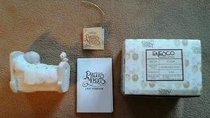 Precious Moments E-3104, Blessed are the Pure, Issued 1979, Original Box  - Picture 1 of 6