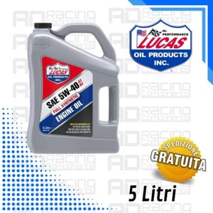 Lucas Oil 5W-40 A3/B4 Olio Motore Sintetico 5 litri API SN/CF MB 229.5 VW 502.00 - Bild 1 von 4