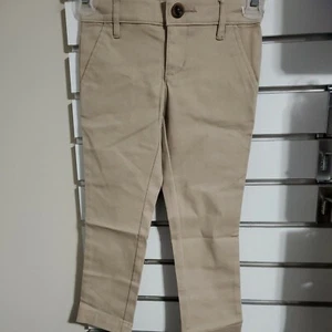 Girls Uniform Pants skinny jeans Khaki Size 5 - Picture 1 of 5