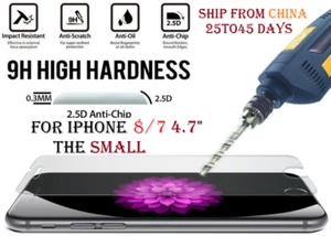 2.5D Arc 9H REAL Tempered Glass Screen Protector iphone 8 4.7" 7 vitre trempe  - Picture 1 of 7