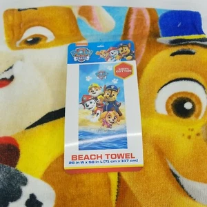 PAW Patrol Cotton Beach Towel Large 28"W x 58"L Marshall Skye Chase  - Picture 1 of 5