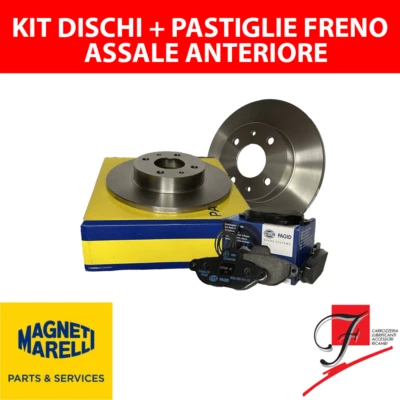 KIT DISCHI + PASTIGLIE ANTERIORI FIAT PUNTO (188, 176) – 600 (187, 287) DAL 1994 - Imagen 1 de 4