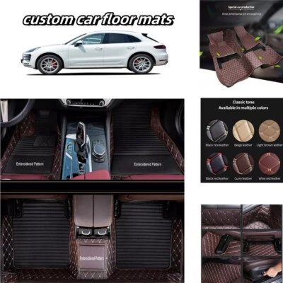 For Ferrari GTC4 Lusso 488 Spider Car Floor Mats Custom Carpets Mats Waterproof - Imagem 1 de 4