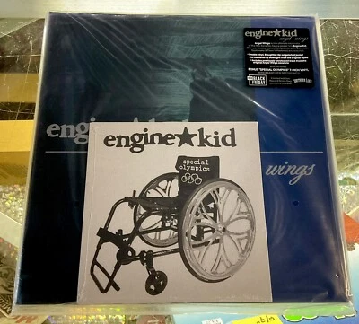 Engine Kid - Angel Wings 2xLP & 7" 45 Single RSD 2022 Black Friday Punk/Jazz - Image 1 of 2