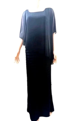 ADRIANNA PAPELL Womens Party/Bridal/Formal/Evening Dress Black Size 10 - Image 1 of 4