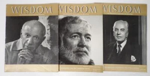 WISDOM Magazin #25/26/27. Mai/Juni/September 1958 Menge 3 Ausgaben - Bild 1 von 8