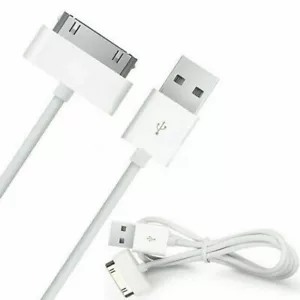 Cable de sincronización de datos USB cargador para iPhone 4 4G 4S 3GS iPod Nano Touch 4G - Imagen 1 de 7