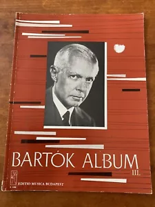 Álbum para piano Bela Bartok 14 de sus mejores composiciones partituras para piano - Imagen 1 de 1