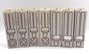 Qty. 7 GE CFL Biax Utility Bulb GX23-2 Pin / 3500k / 13w / F13DBX23T4/SPX35 - Picture 1 of 4