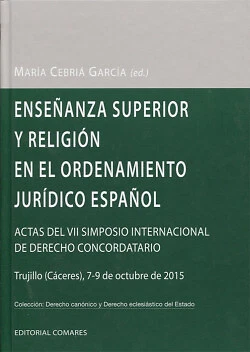 Enseñanza superior y religión ordenamiento juridico español - Imagen 1 de 1