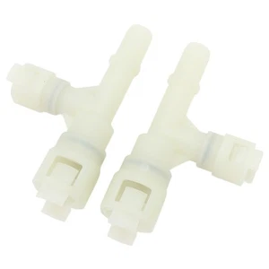 New 2PCS Heater Hose Connector High Toughness Long Lifespan Reliable Performance - Picture 1 of 12
