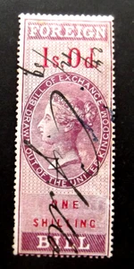 GB-KGV-2d Foreign Bill Revenue-Used - Picture 1 of 2