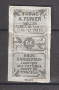 France & Colonies Revenue Stamp Fiscal Fiscaux Taxe Bande Tabacs Pays Bas 2 - Picture 1 of 1