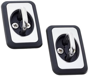 Stainless Steel Raised Fit Retractable Tie-Down Anchors | '98-14 Ford F Serie... - Afbeelding 1 van 2