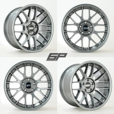 18" 6P DTM 5x120 alloys RC Concave Gunmetal fit BMW 335i E90 E91 E92 E92 8.5/10 - Image 1 of 4