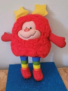 Regenbogen knallrot Romeo Junge Sprite 1983 Hallmark 12 Zoll Vintage Plüschtier 80er - Bild 1 von 13