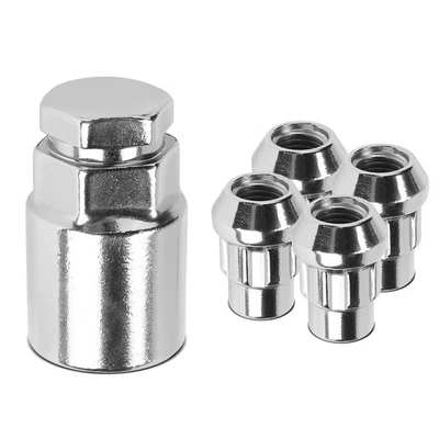 5x Tuerca de rueda delantera y trasera M12x1.5 para Ford Fiesta 1978-1980 1998-2001 2003-2019 Foto 1 de 4