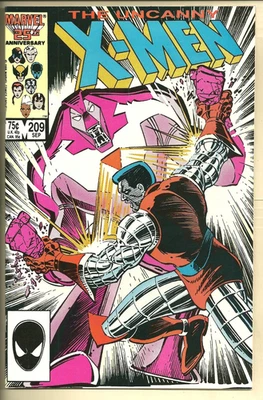 Uncanny X-Men #209 casi nuevo copia B (1986) aparición de Morlock. ¡Nimord vs. Coloso! Foto 1 de 2