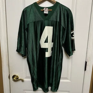 Green Bay Packers Brett Favre #4 NFL Jersey Men's Size L Green - Picture 1 of 7