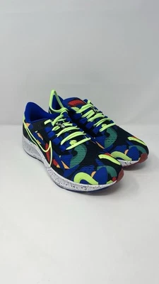 Nike Air Zoom Pegasus 38 KA Negro/Lima Brillo-Azul Corredor DD1827 001 Para hombres Talla 9.5 Foto 1 de 4