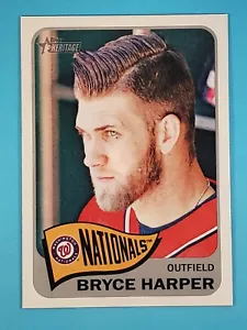 2014 Topps Heritage Bryce Harper Washington Nationals #400 ⚾ - Foto 1 di 2