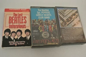 Cassette Tapes Lot of 3 The Beatles Lost Beatles Interviews Sgt Pepper's 1967-70 - Picture 1 of 6