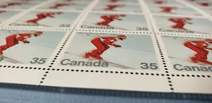 CANADA 1980 13th Winter Olympic Games - MNH sheet - Picture 1 of 5