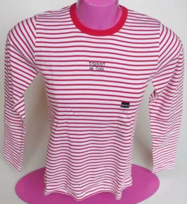 ESPRIT GIRLS LONG SLEEVE TOP, STRIPED T-SHIRT, GIRLS LARGE, L, JUNIORS AGE 14/15 Foto 1 de 3