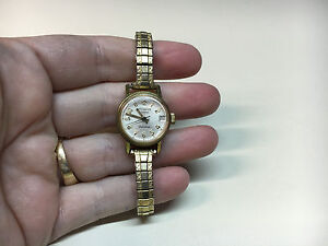 Old Vtg Wittnauer Geneve Automatic Ladies Women's Wristwatch Watch Jewelry