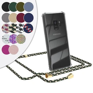 EAZY CASE do Samsung Galaxy S9 Etui z paskiem Łańcuszek na telefon komórkowy Komórka Sznurek Zawieszenie - Zdjęcie 1 z 26