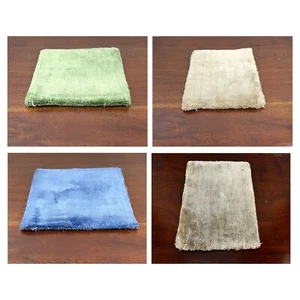 Hand Woven Multicolour Viscous Table Mats Placement Small Rugs Kitchen Rugs - Picture 1 of 26