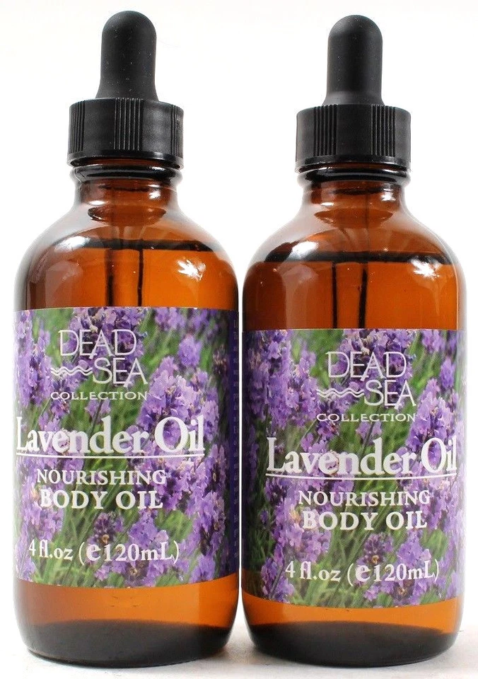 2 Dead Sea Collection Nourishing Lavender Body Oil For Delicate Sensitive Skin  - Image 1 of 1