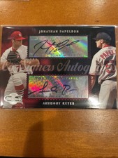 2006 Topps Co-Signers Dual Jonathan Papelbon Anthony Reyes #CS-52 Rookie Auto