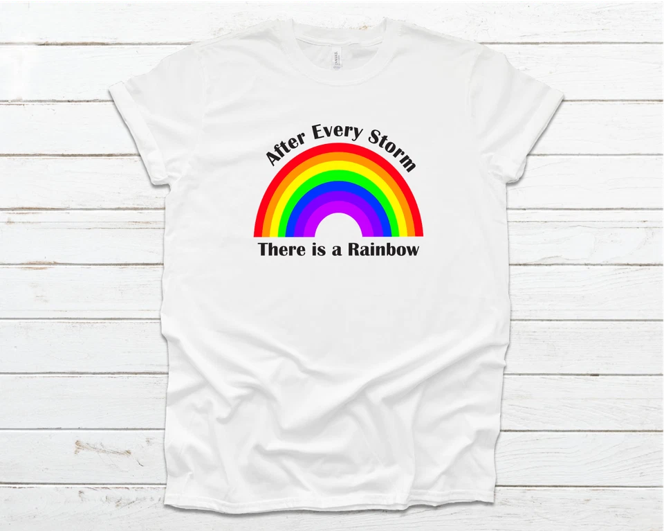 Camiseta Rainbow Unisex Calidad Superior Foto 1 de 1