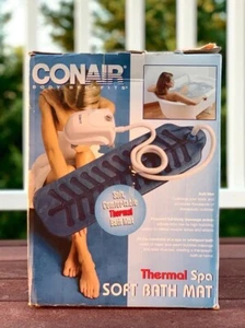Conair Thermal Spa Soft Bath Mat MBTS2 Powerful Full Body Massage Action New - Picture 1 of 10