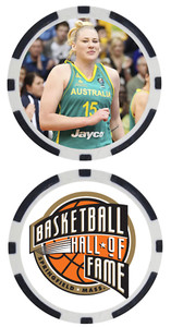 LAUREN JACKSON - BASKETBALL HALL OF FAMER - COLLECTIBLE POKER CHIP