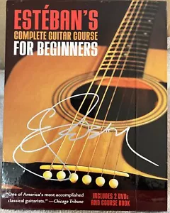 Esteban's Corso Completo di Chitarra per Principianti -2 DVD e Libretto -Nuovo - Foto 1 di 3