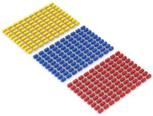 x300 NEW LEGO 1x2 Multi Color Bricks (3004,bulk,brick,city,building,school,art) - Picture 1 of 4