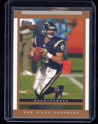 Drew Brees 2003 TOPPS DRAFT PICKS AND PROSPECTS San Diego Chargers # 82 - Image 1 of 2