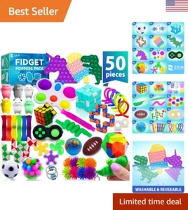 Sensory Fidget Toys Pack - Autism ADHD Stress Relief - Classroom Prizes & Gifts - Picture 1 of 12